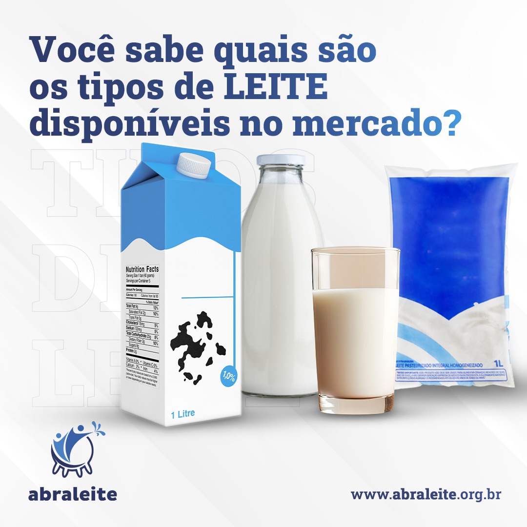 Tipos De Leite Disponíveis No Mercado Abraleite 3405